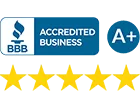 Rated A+ on BBB