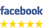 Facebook five-star reviews