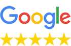 Google five-star reviews