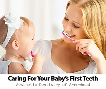 Learn how to care for your baby's first teeth